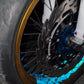 50/50 REFLECTIVE TRIANGLES RIMS STICKERS - Thebrapshop