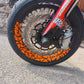50/50 TRIANGLES RIMS STICKERS - Thebrapshop