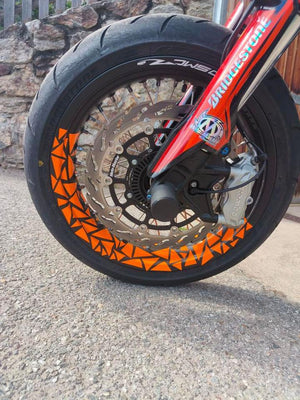50/50 TRIANGLES RIMS STICKERS - Thebrapshop