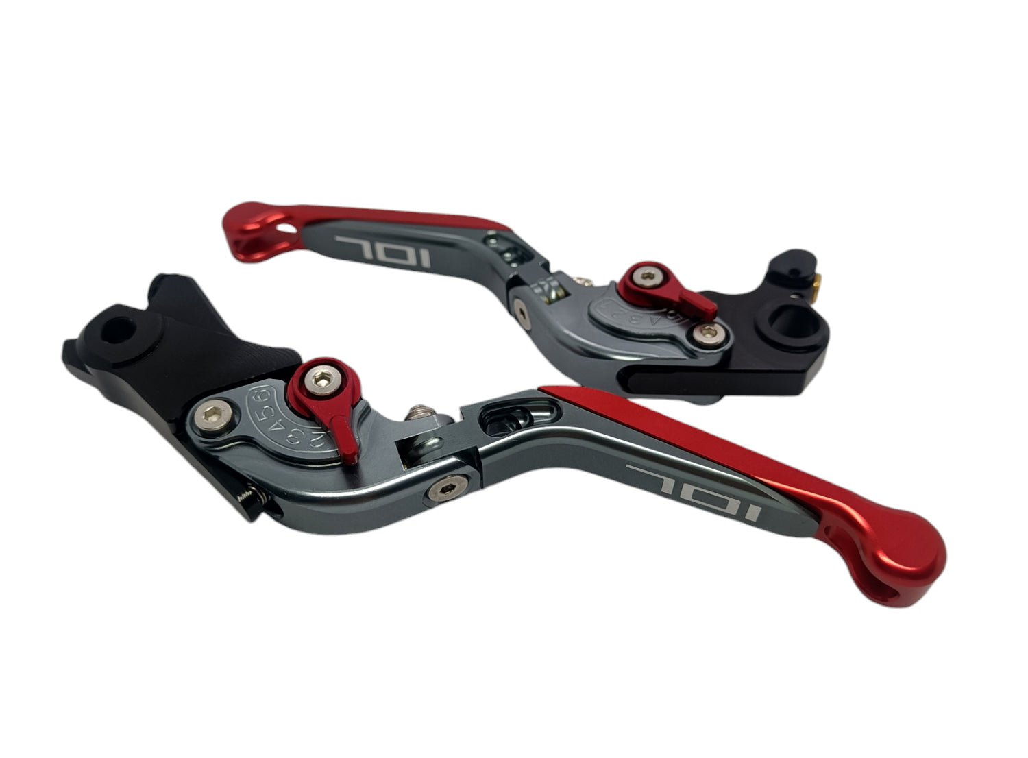 701 REGULABLE & RETRACTABLE BRAKE+CLUTCH LEVERS - Thebrapshop