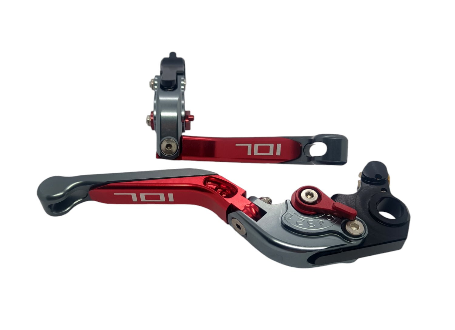 701 REGULABLE & RETRACTABLE BRAKE+CLUTCH LEVERS - Thebrapshop