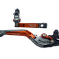 701 REGULABLE & RETRACTABLE BRAKE+CLUTCH LEVERS - Thebrapshop