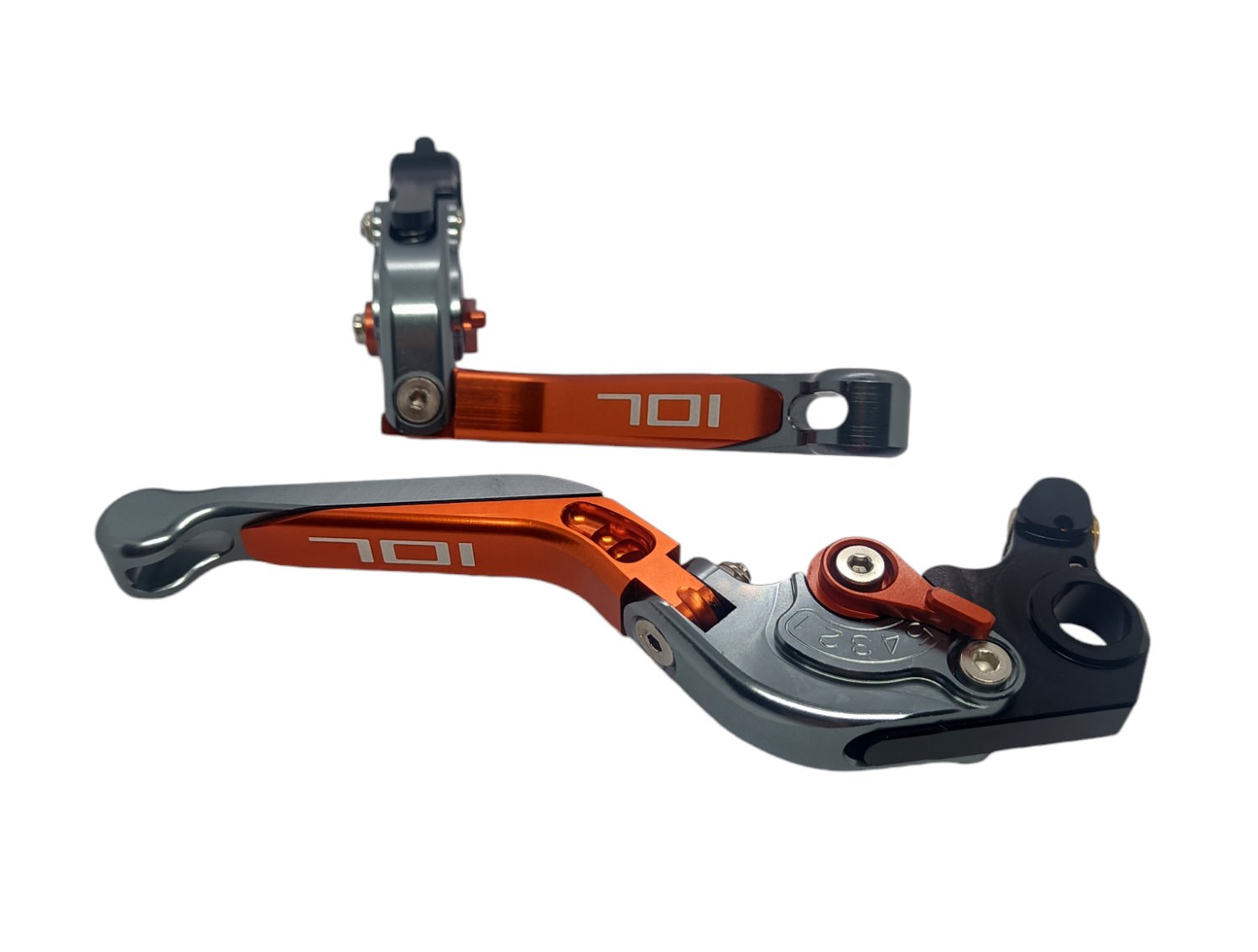 701 REGULABLE & RETRACTABLE BRAKE+CLUTCH LEVERS - Thebrapshop