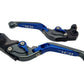 701 REGULABLE & RETRACTABLE BRAKE+CLUTCH LEVERS - Thebrapshop