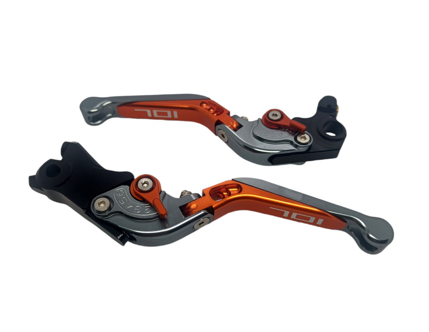 701 REGULABLE & RETRACTABLE BRAKE+CLUTCH LEVERS - Thebrapshop