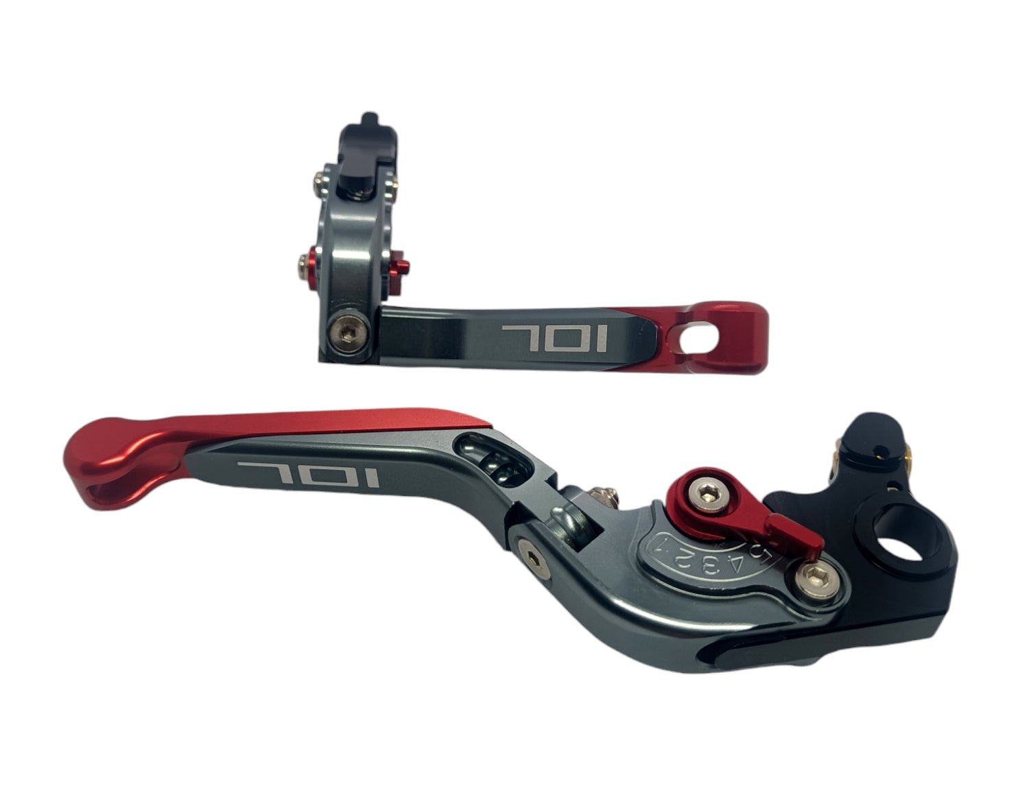 701 REGULABLE & RETRACTABLE BRAKE+CLUTCH LEVERS - Thebrapshop