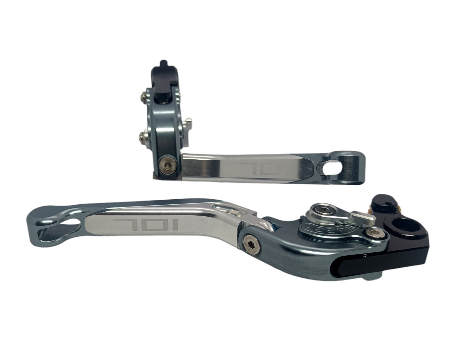 701 REGULABLE & RETRACTABLE BRAKE+CLUTCH LEVERS - Thebrapshop