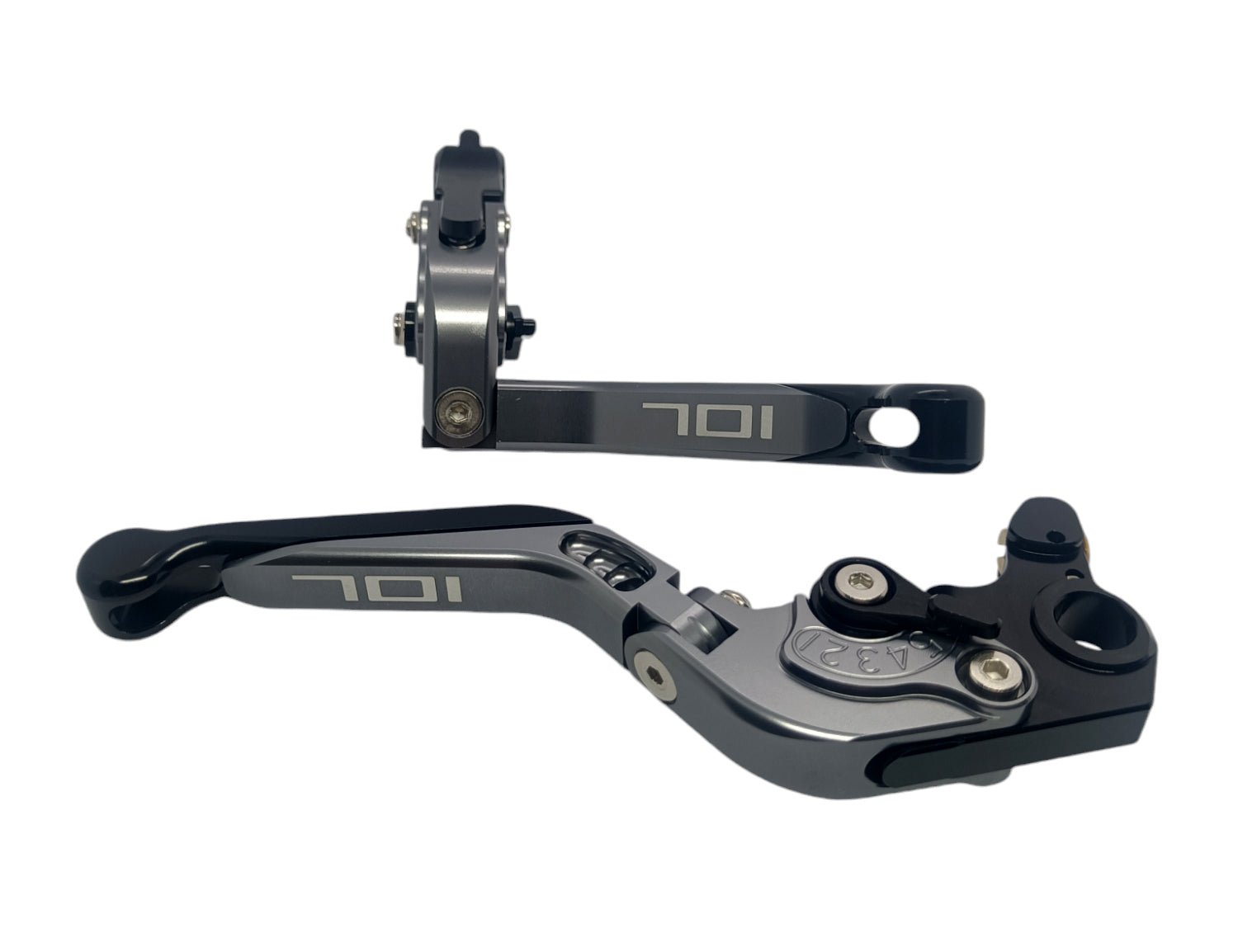 701 REGULABLE & RETRACTABLE BRAKE+CLUTCH LEVERS - Thebrapshop