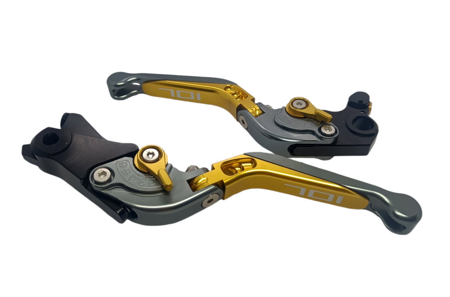 701 REGULABLE & RETRACTABLE BRAKE+CLUTCH LEVERS - Thebrapshop