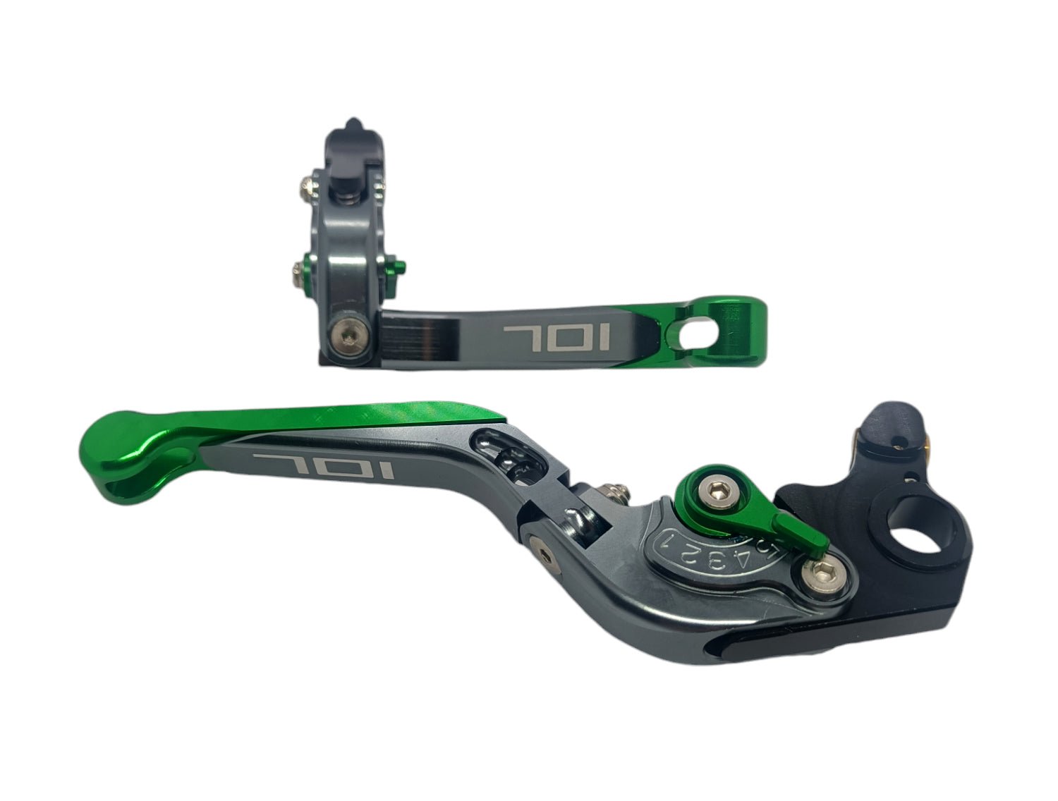 701 REGULABLE & RETRACTABLE BRAKE+CLUTCH LEVERS - Thebrapshop