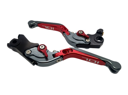701 REGULABLE & RETRACTABLE BRAKE+CLUTCH LEVERS