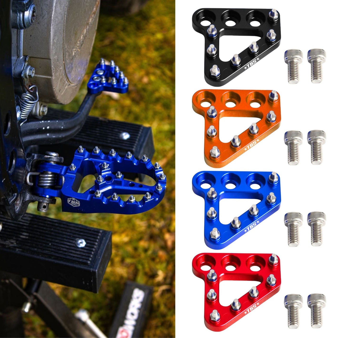 ANODIZED BRAKE PEDALS 1.0 - Thebrapshop