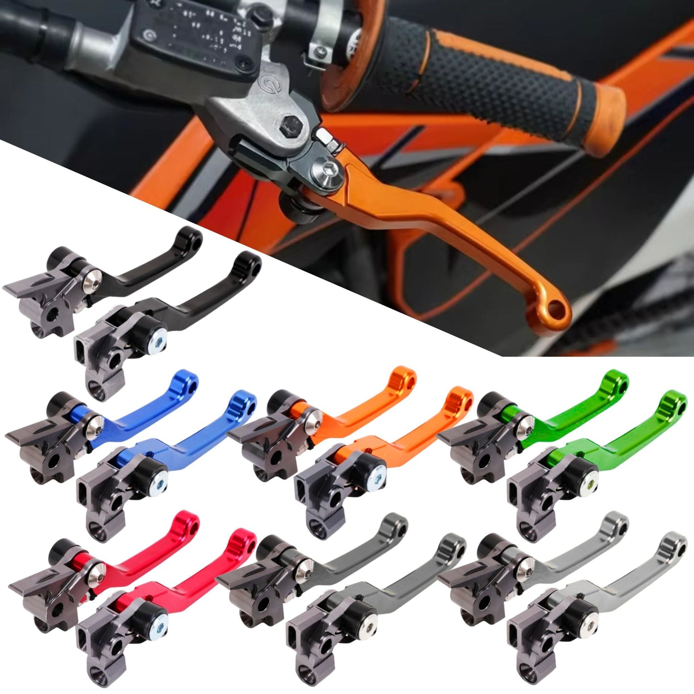 ANODIZED BRAKE+CLUTCH LEVERS - Thebrapshop