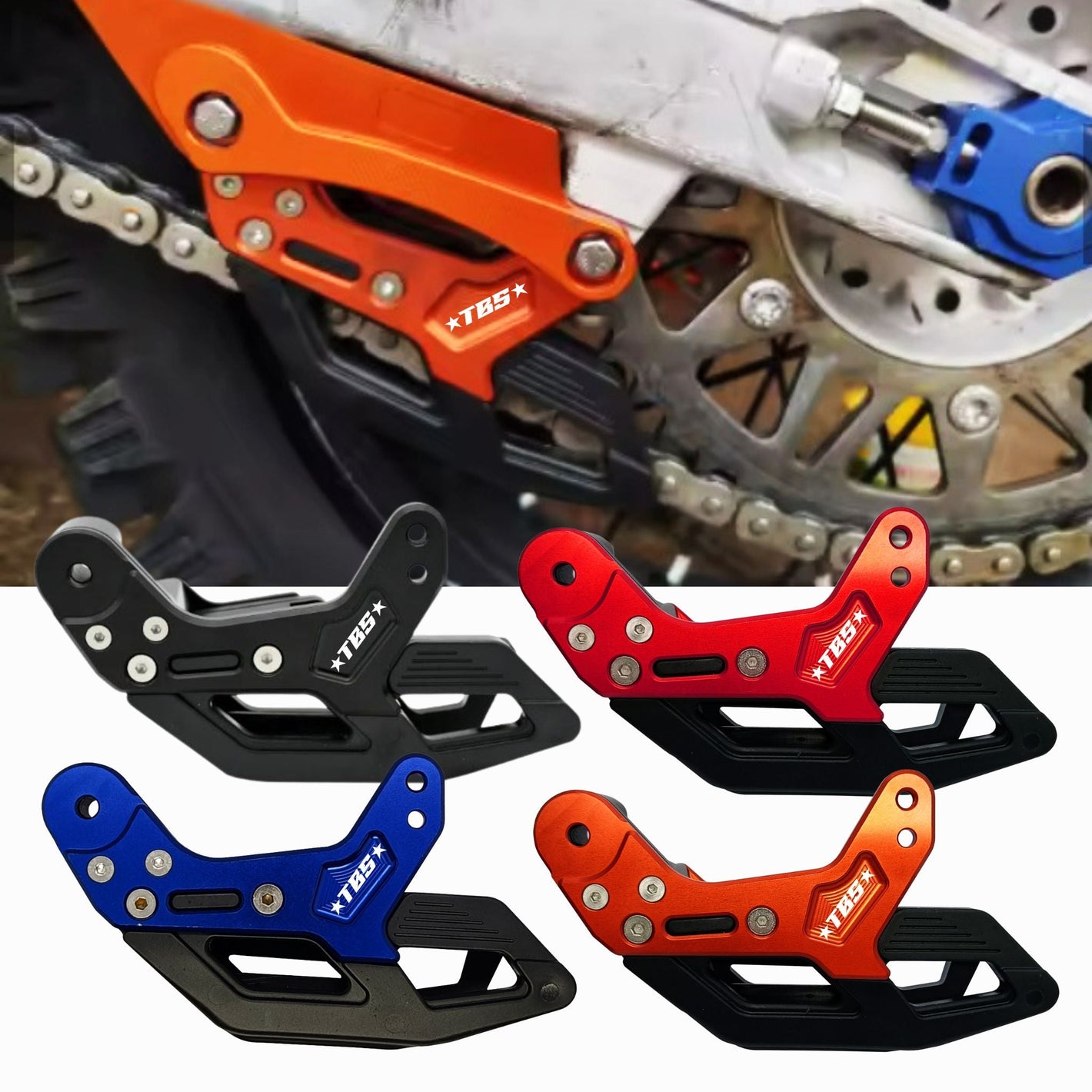 ANODIZED CHAIN GUIDE - Thebrapshop
