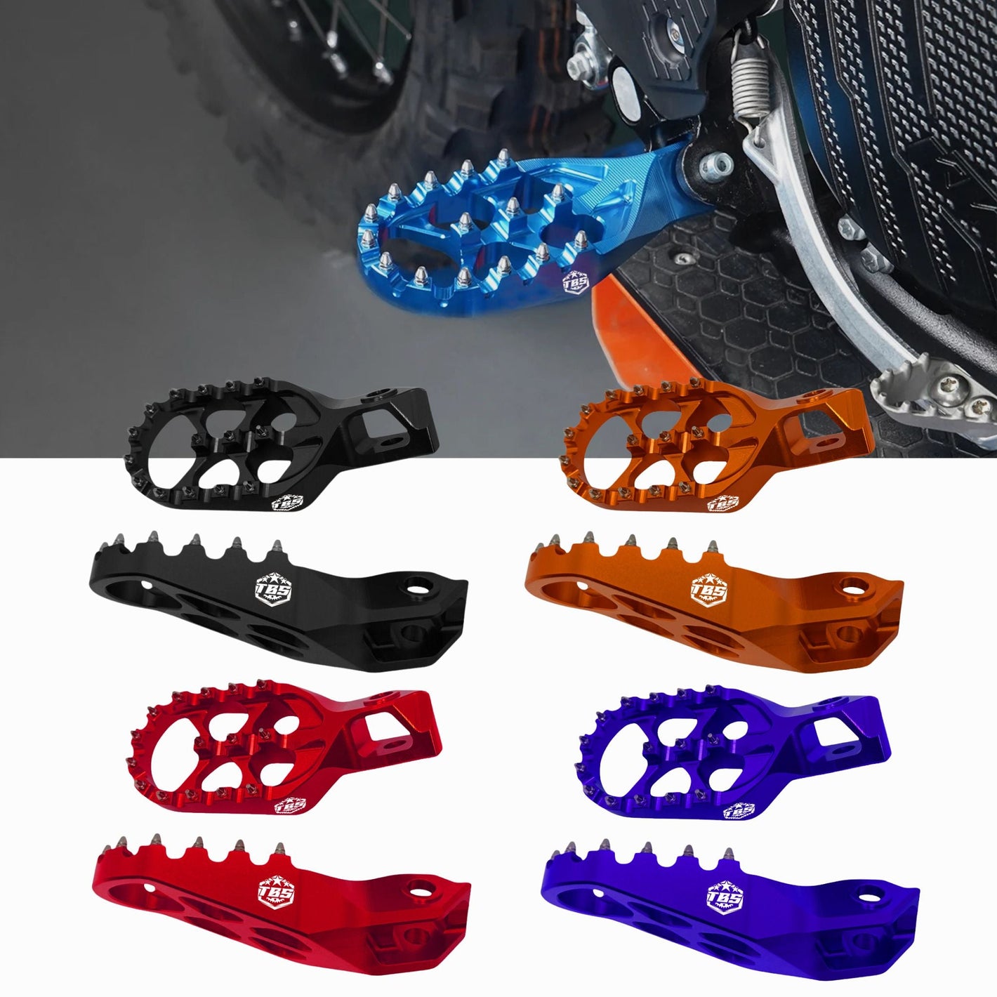 ANODIZED FOOTPEGS 2024-2026 MODELS - Thebrapshop