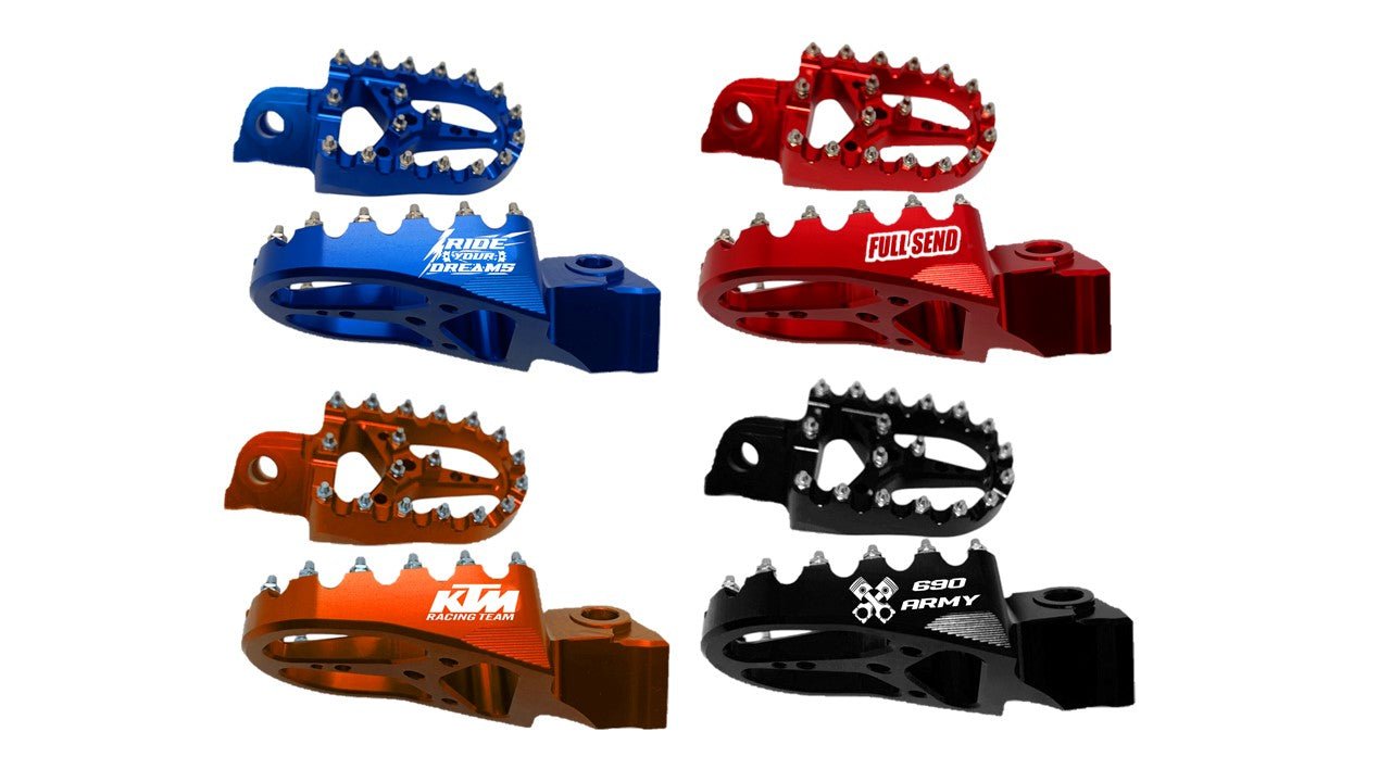 ANODIZED FOOTPEGS Y-FORCE - Thebrapshop