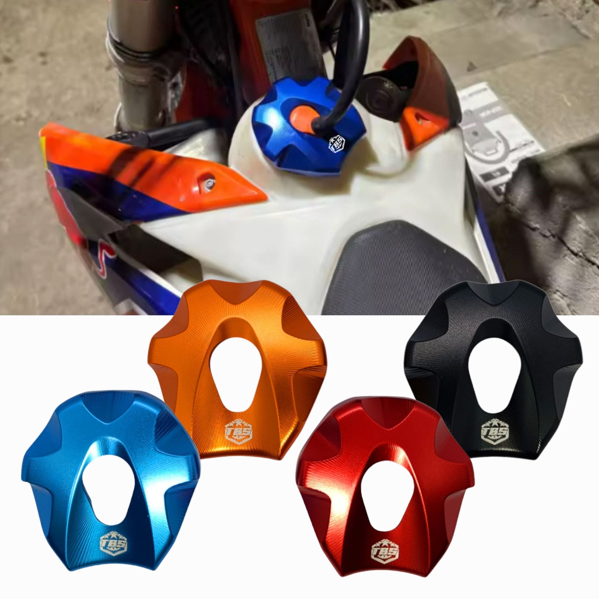 ANODIZED GAS TANK CAP - Thebrapshop