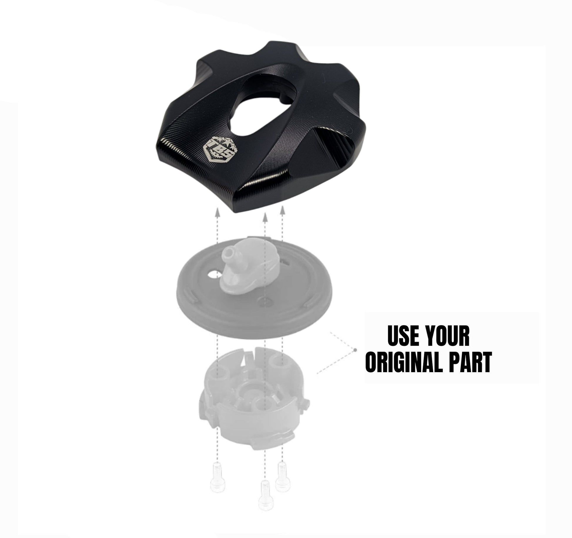 ANODIZED GAS TANK CAP - Thebrapshop