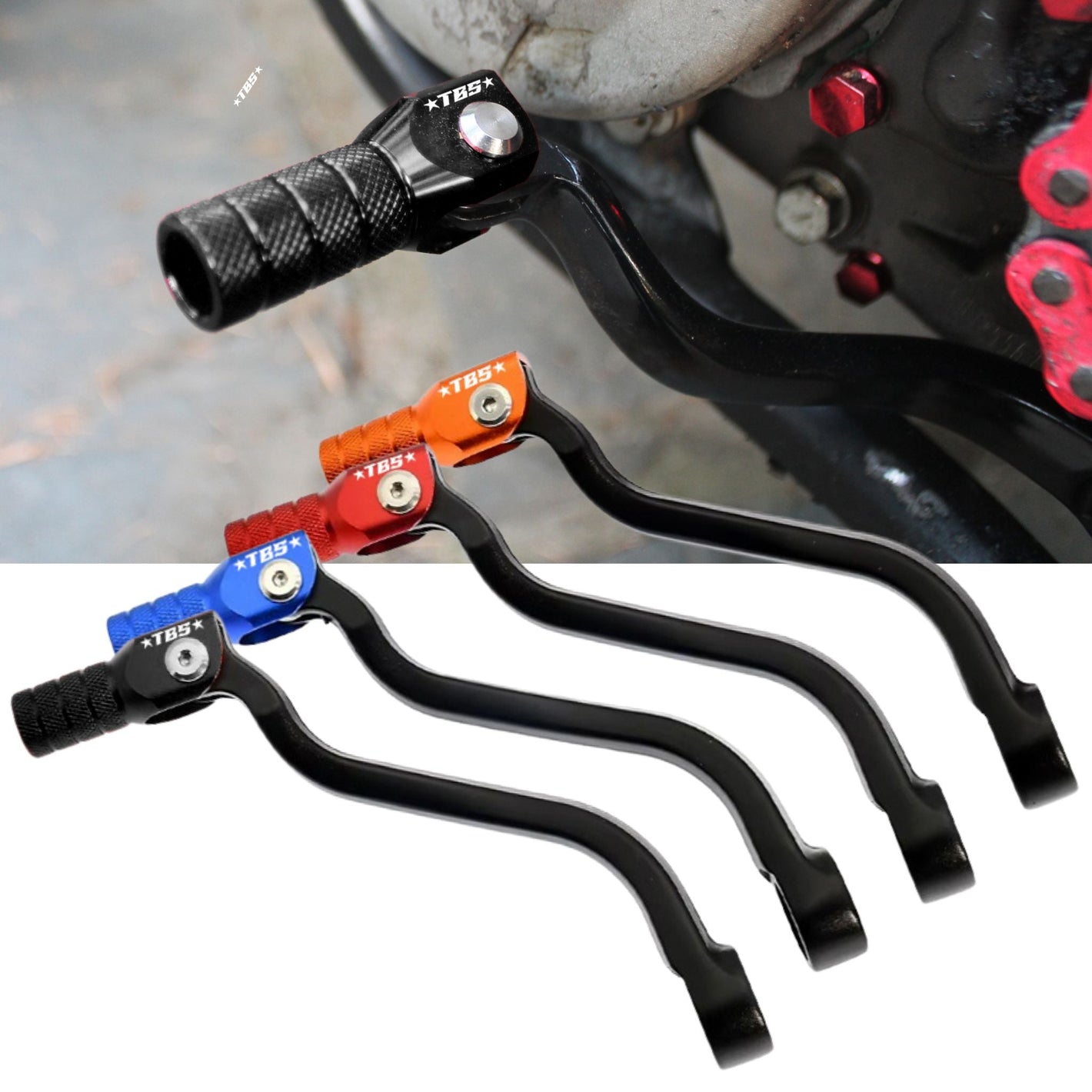 ANODIZED GEAR LEVER - Thebrapshop