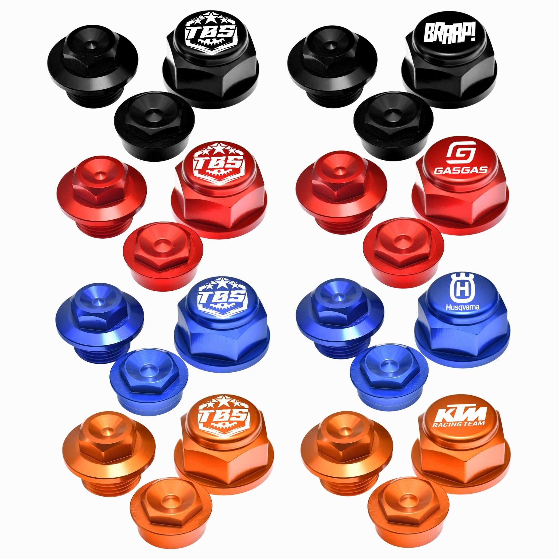 ANODIZED PREMIUM NUTS KIT - Thebrapshop