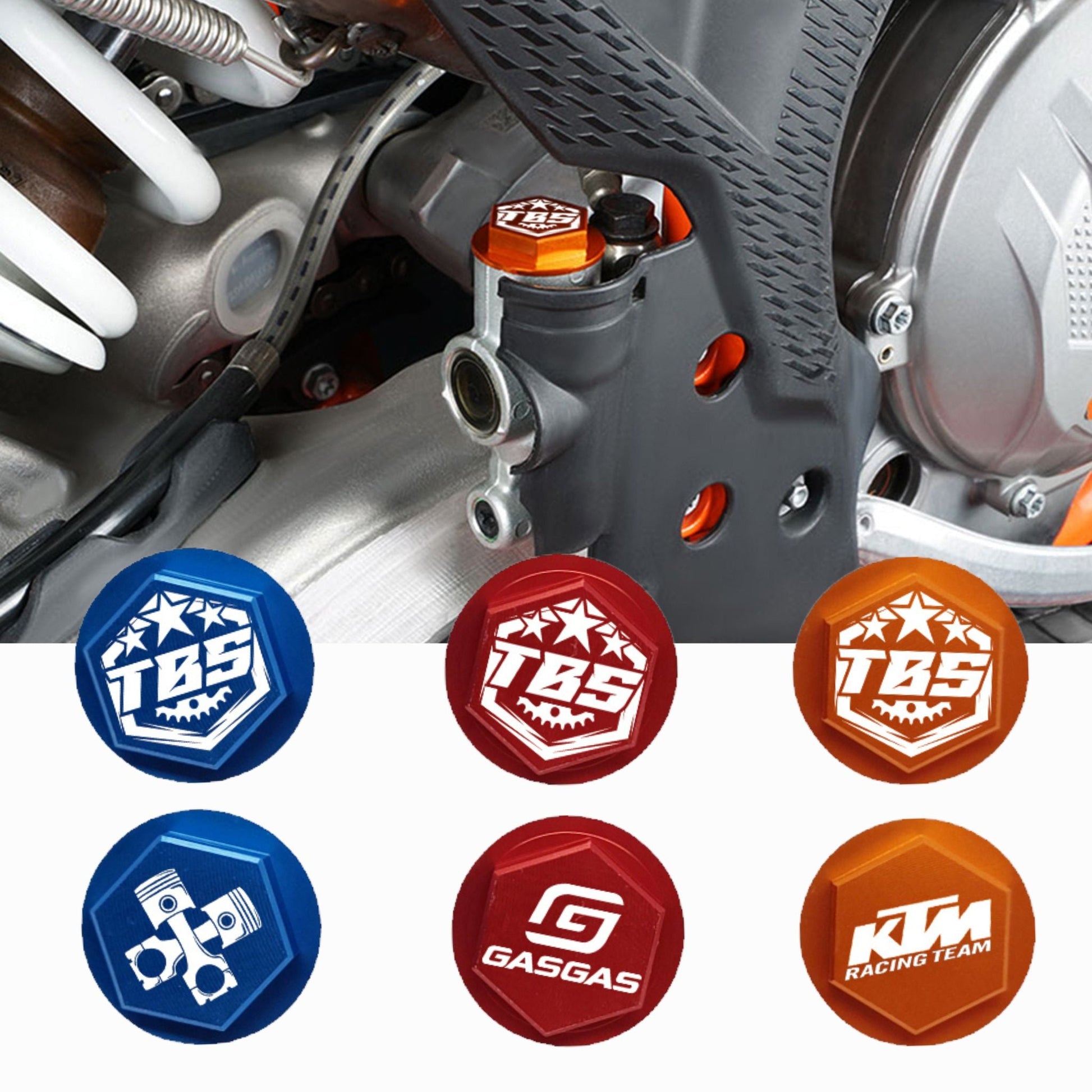 ANODIZED REAR BRAKE CAPS - Thebrapshop