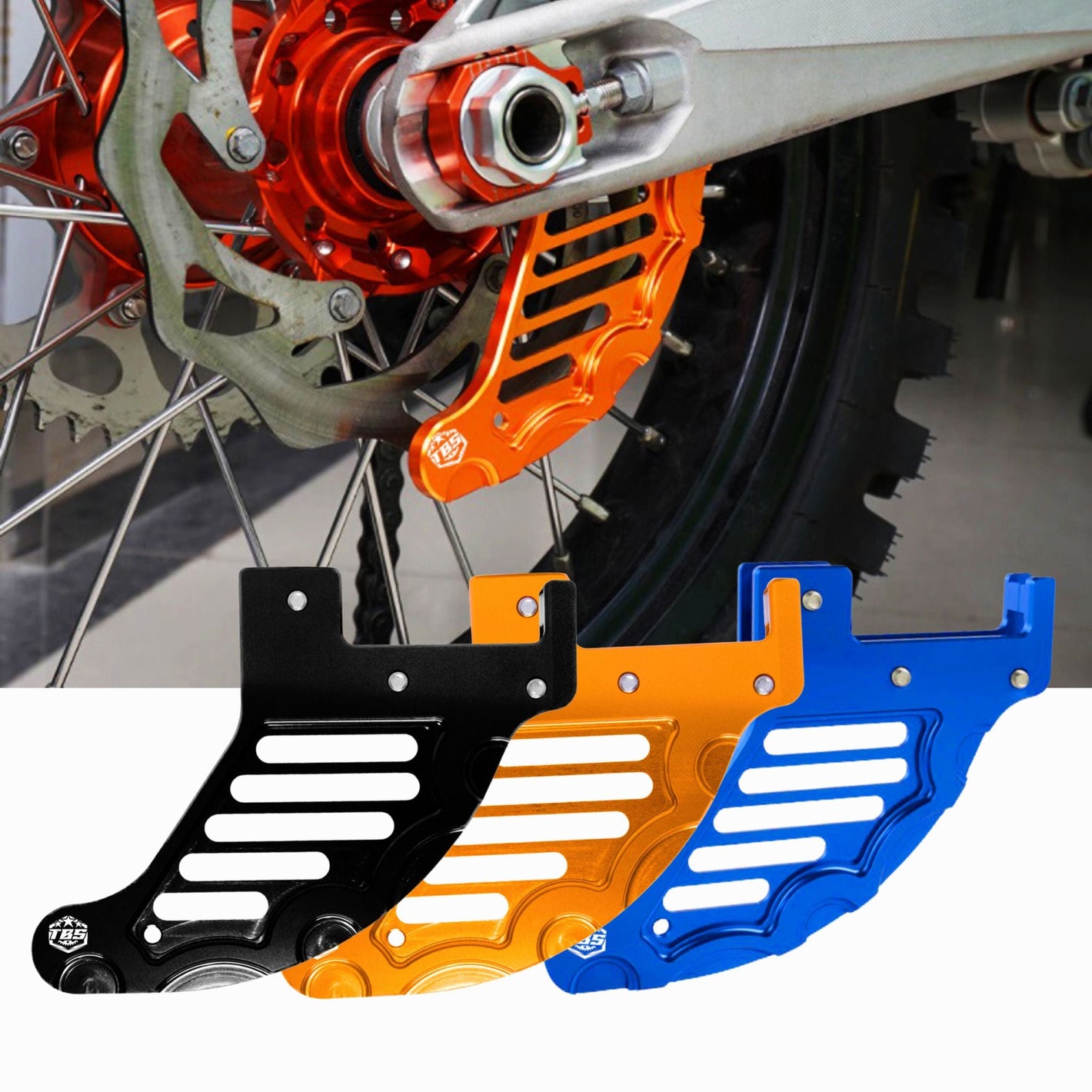 ANODIZED REAR BRAKE PROTECTOR - Thebrapshop