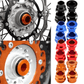 ANODIZED WHEEL HUB SPACERS KIT - Thebrapshop