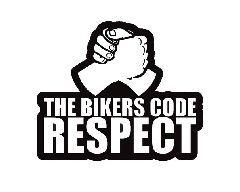 BIKERS CODE STICKERS - Thebrapshop