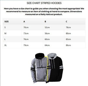 BRAAP! - BLACK STRIPED HOODIES - Thebrapshop