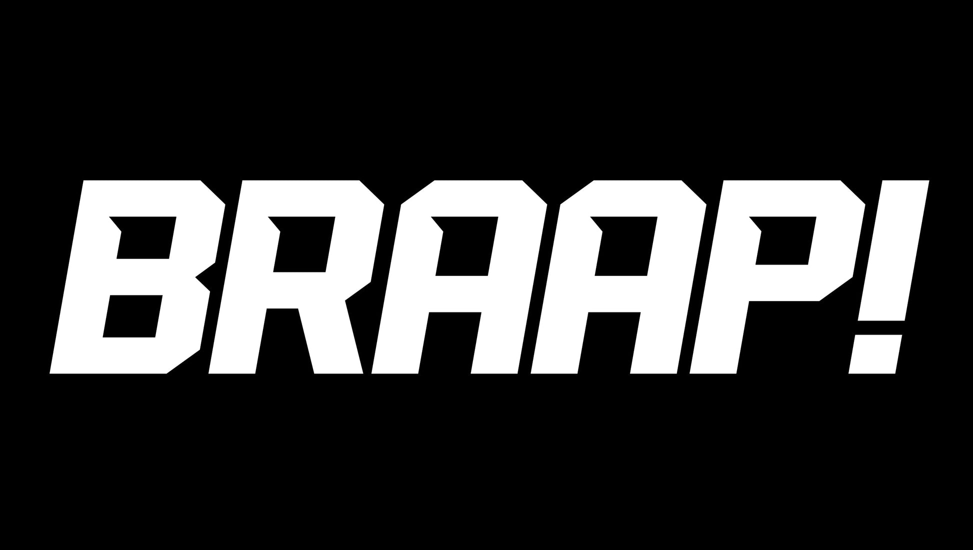 BRAAP! STICKERS - Thebrapshop