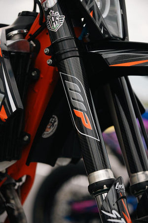 CARBON FORK GUARDS - Thebrapshop