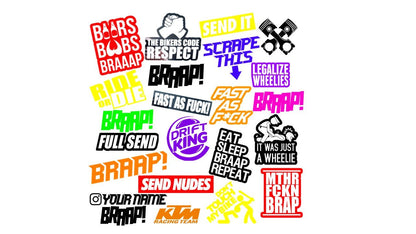 CUSTOM STICKERS - Thebrapshop
