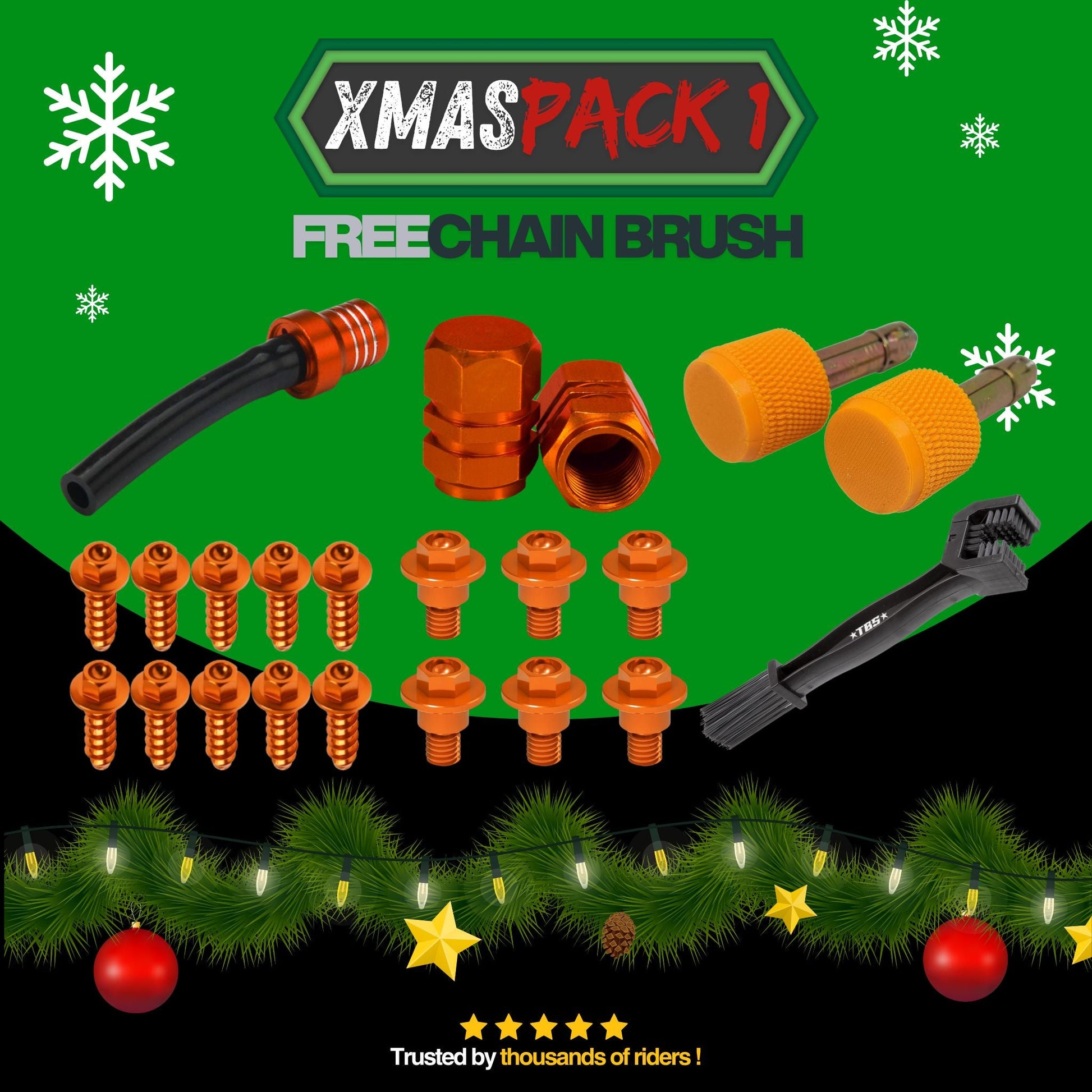 xmas - thebrapshop - pack - christmas - t-shirt - kit - braaap - supermoto - supermotard -