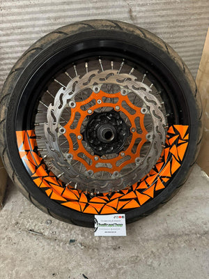 50/50 TRIANGLES RIMS DECALS