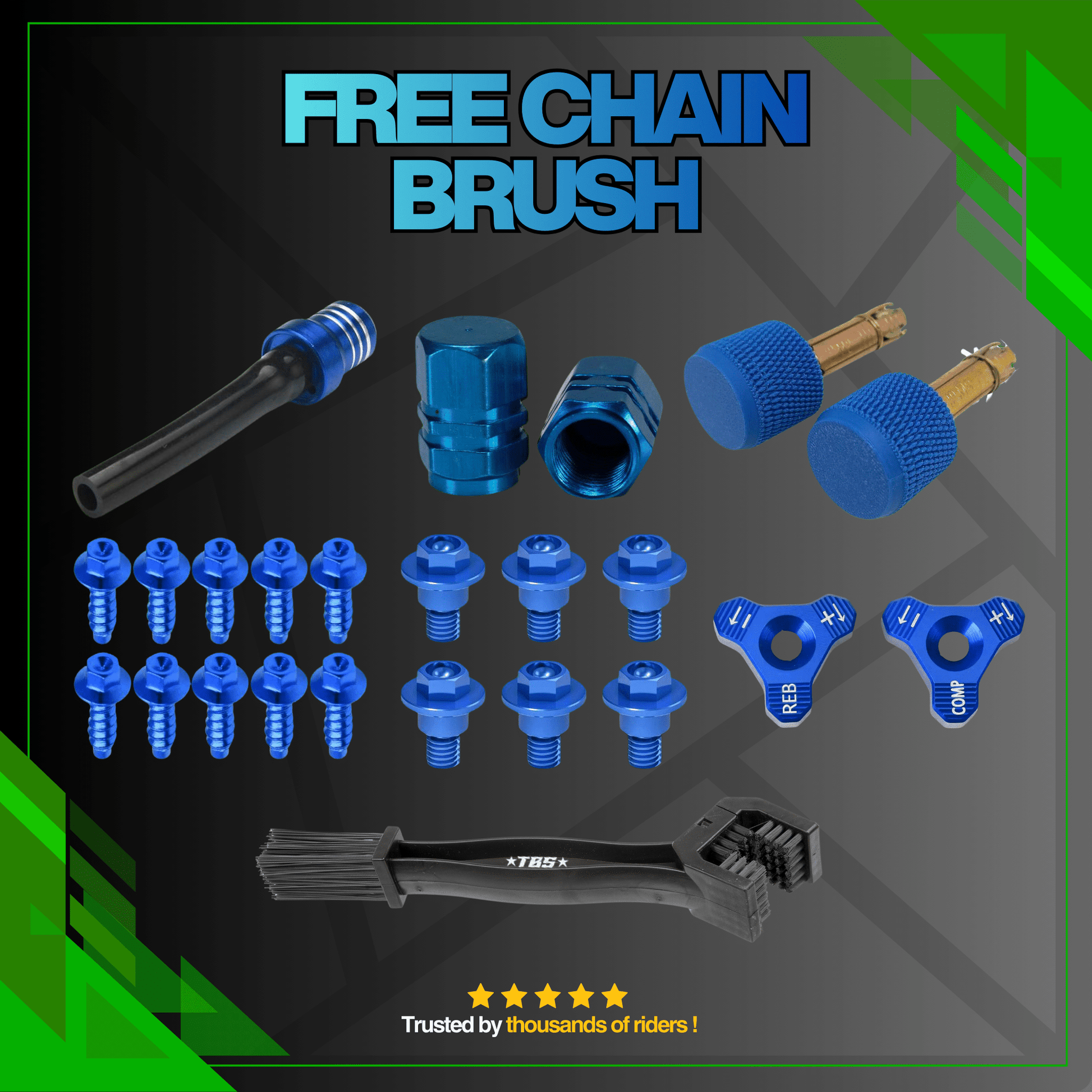 #starter_pack# - #pack# - #kit# - #bar_ends# - #screws# - #anodized#