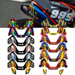 FMF HOLO/NEON STICKERS - Thebrapshop