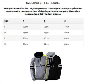 GAS GRASS OR ASS - BLACK STRIPED HOODIES - Thebrapshop