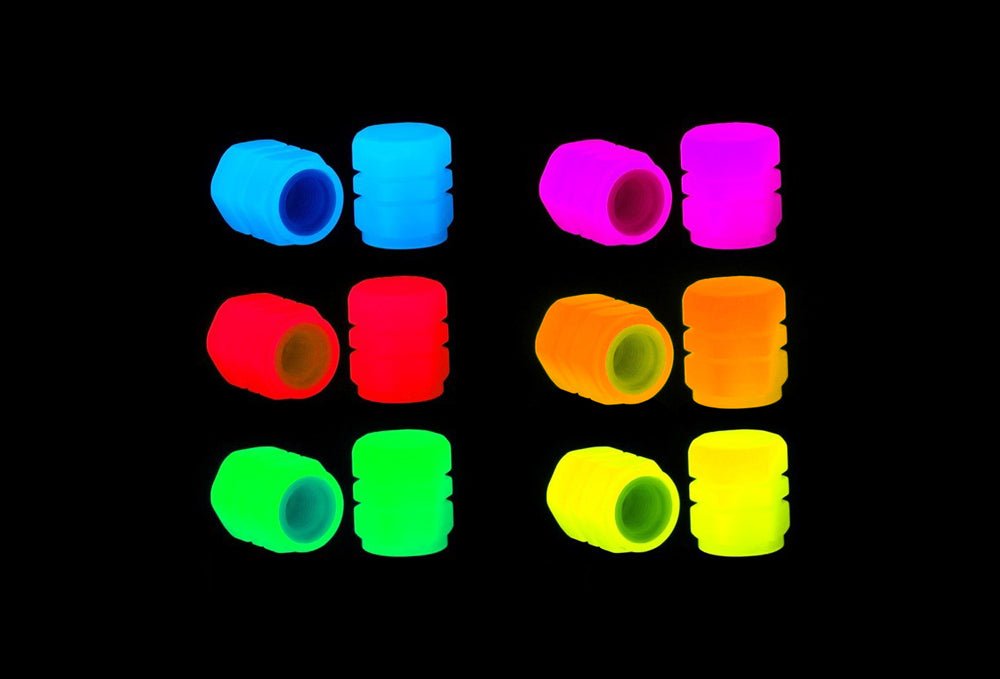 GLOW WHEEL VALVE CAPS - Thebrapshop