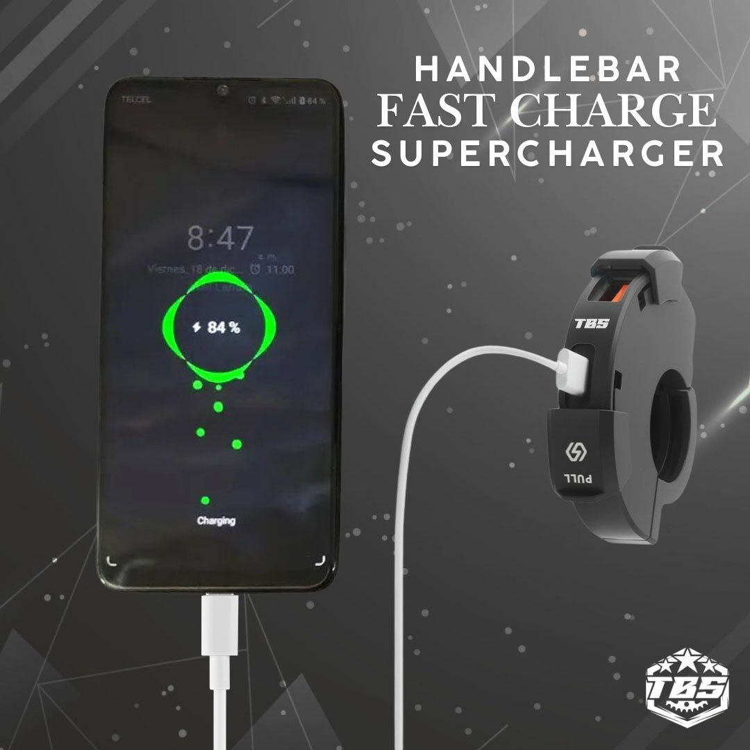 HANDLEBAR FAST CHARGE SUPERCHARGER - Thebrapshop