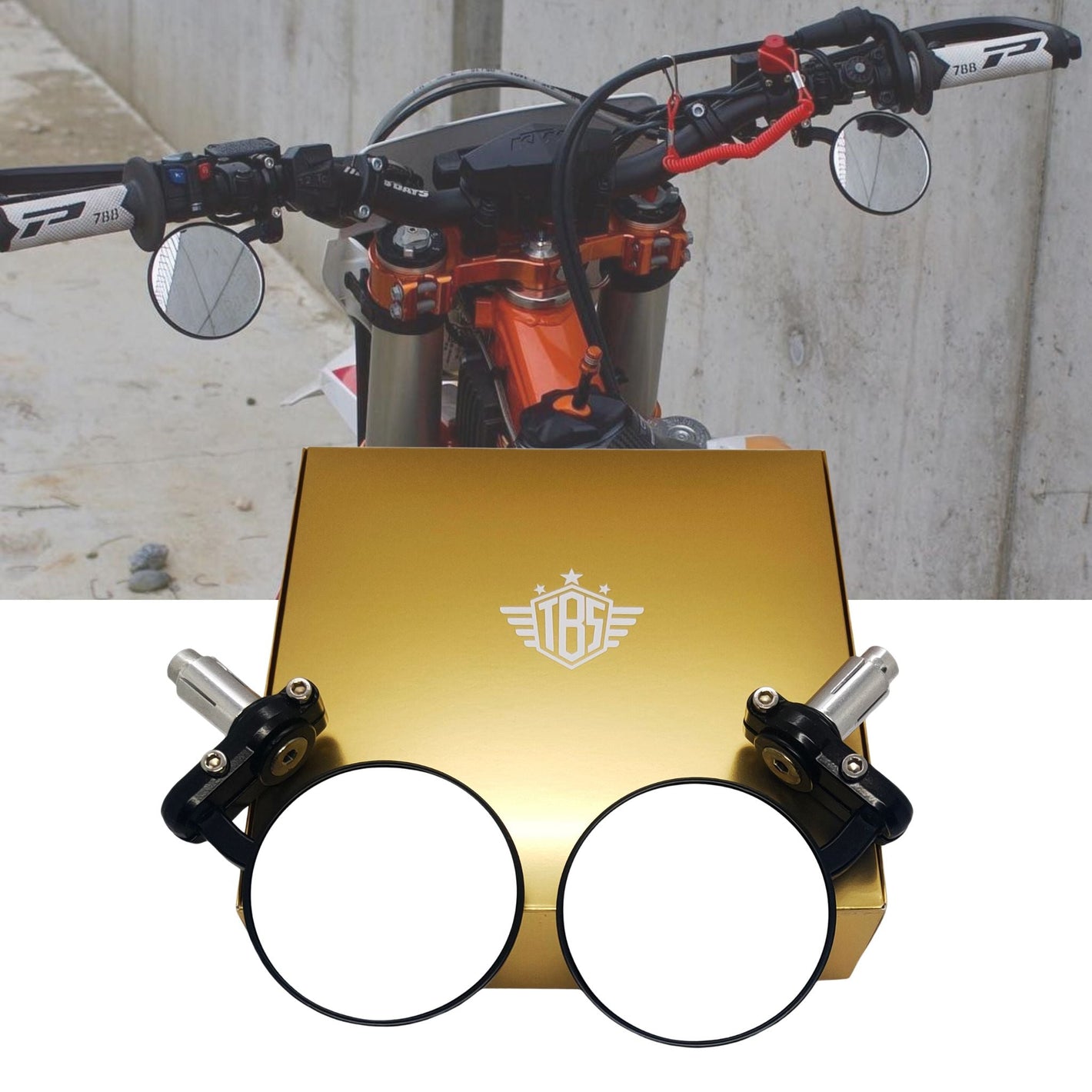 HANDLEBAR MIRRORS 2.0 - Thebrapshop