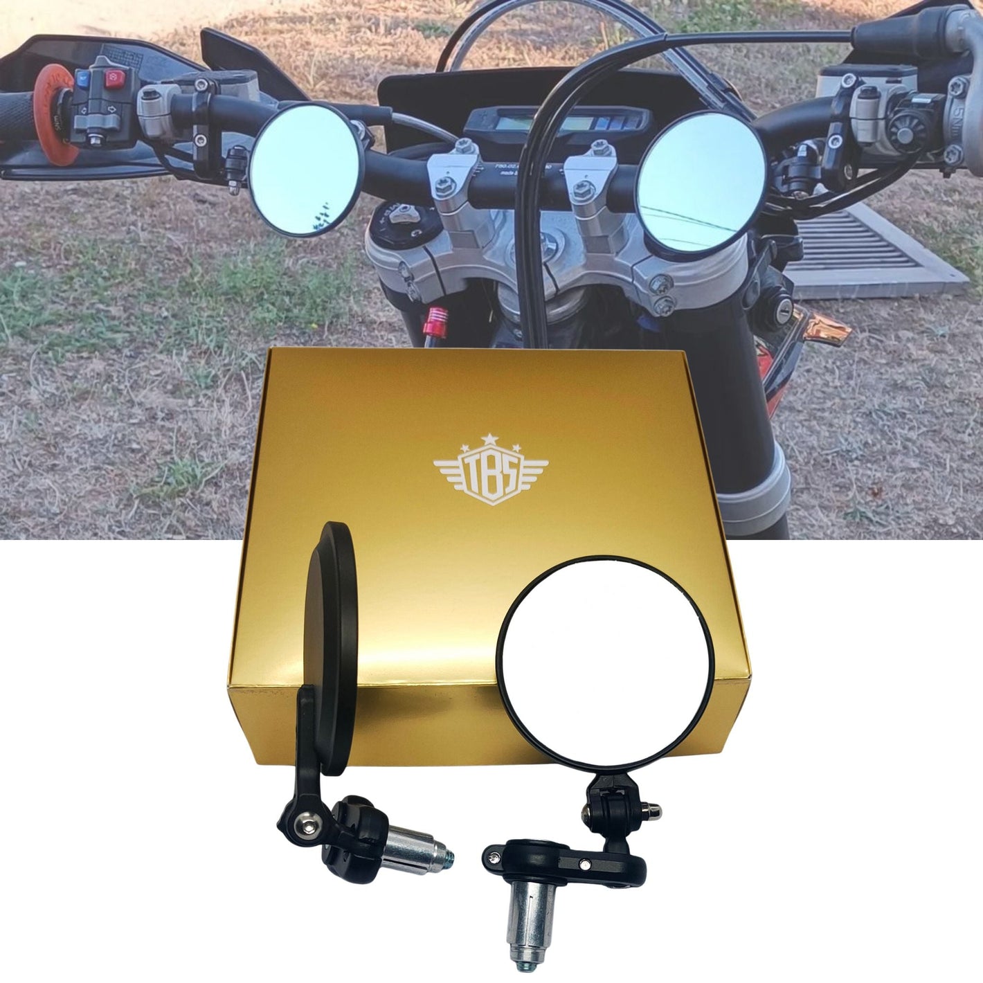 HANDLEBAR MIRRORS 3.0 - Thebrapshop