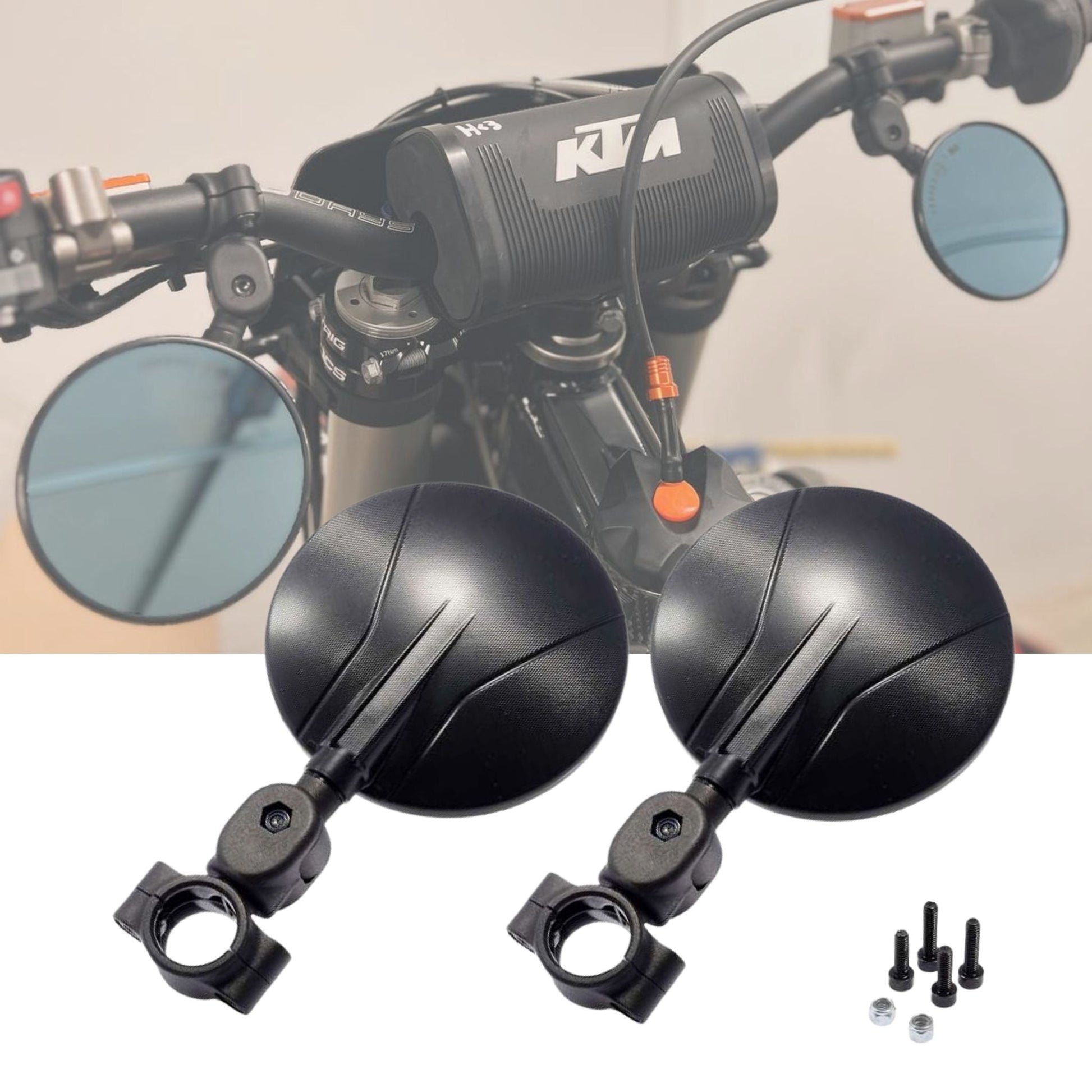 HANDLEBAR MIRRORS 6.0 - Thebrapshop