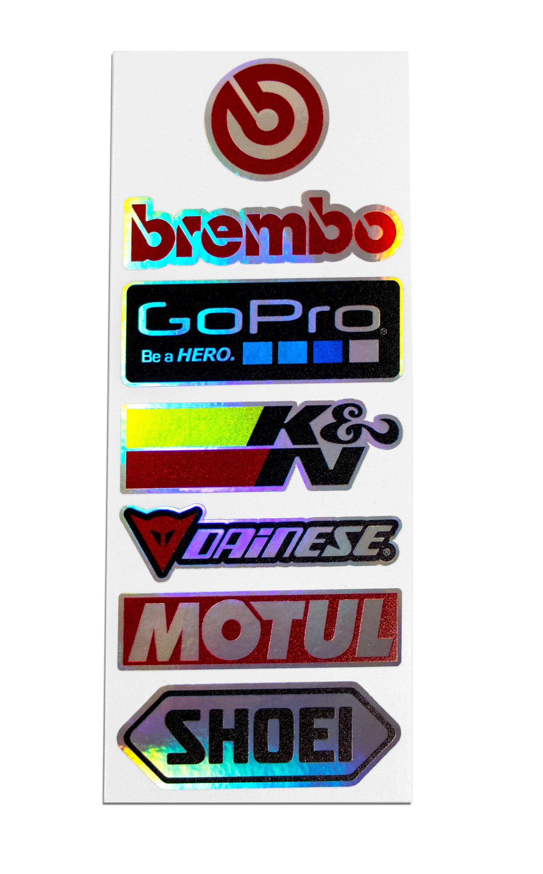 HOLOGRAPHIC STICKER PACKS - Thebrapshop
