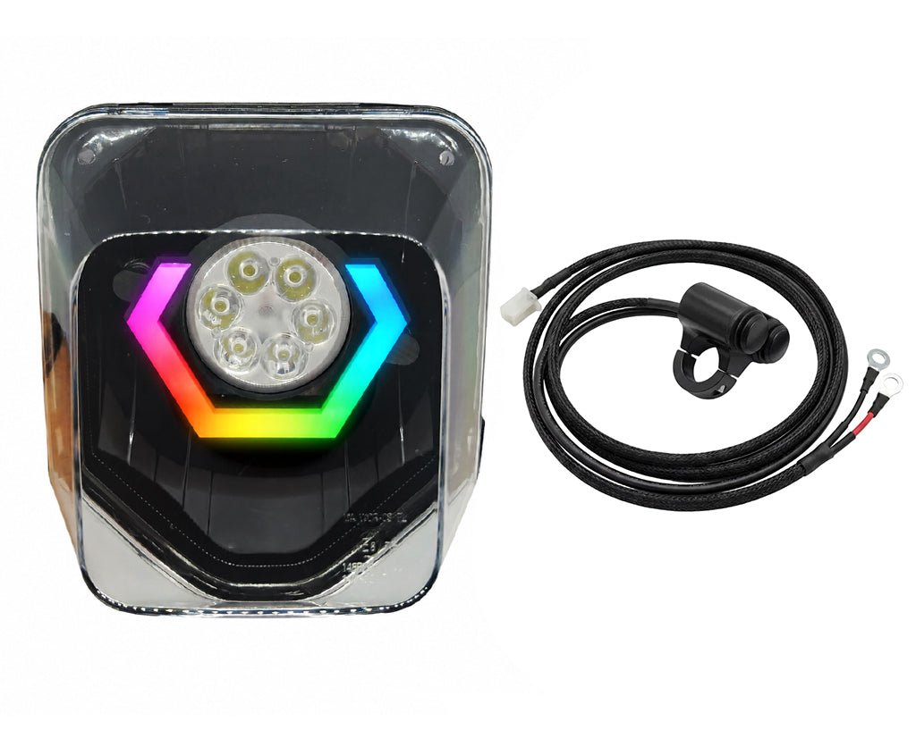 HUSKY RGB HEADLIGHT HEXBEAM EDITION - Thebrapshop