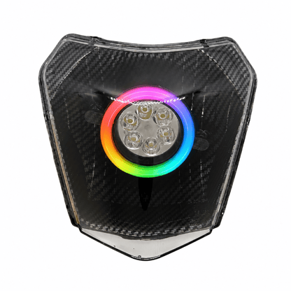KTM RGB HEADLIGHT CARBON EDITION - Thebrapshop