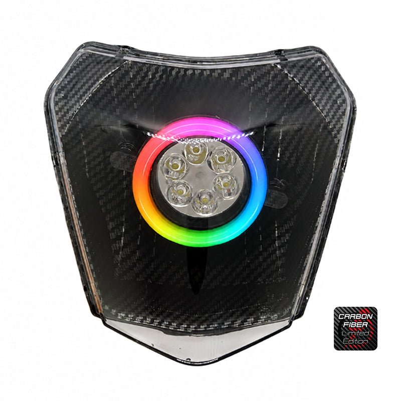 KTM RGB HEADLIGHT CARBON EDITION - Thebrapshop