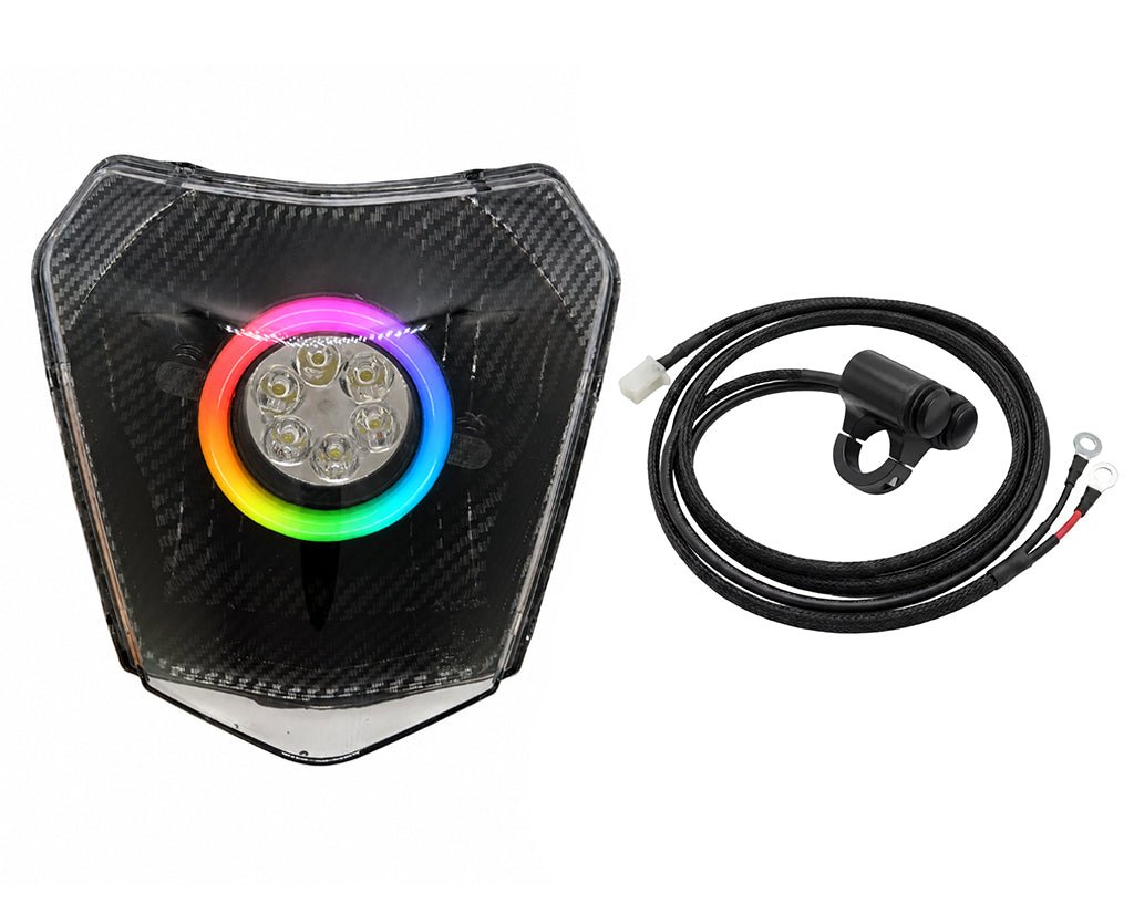 KTM RGB HEADLIGHT CARBON EDITION - Thebrapshop