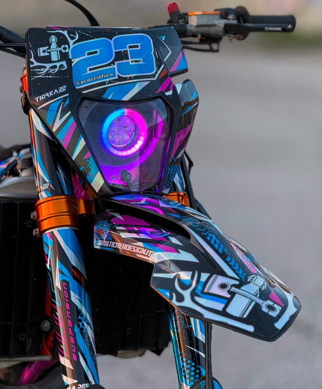 KTM RGBW LOCCI'S EYE 4.0 - Thebrapshop