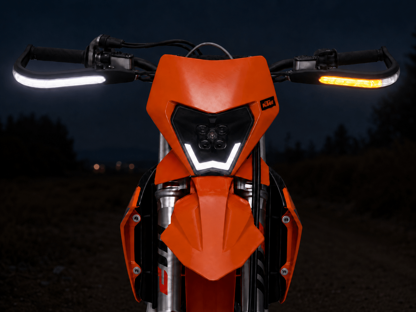 LED HANDGUARDS WITH INDICATORS - Thebrapshop