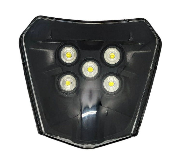 LED HEADLIGHT V1 SMOKED - Thebrapshop